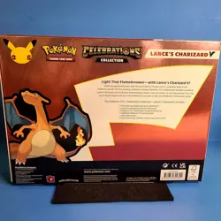 Pokemon TCG Celebrations Collection Lance's Charizard V Box NEW Factory Sealed - Image 2