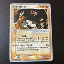 Regirock EX 99/106 - Ex Emerald 2005 Ultra Rare Holo Pokemon TCG - Image 1