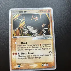 Regirock EX 99/106 - Ex Emerald 2005 Ultra Rare Holo Pokemon TCG - Image 2