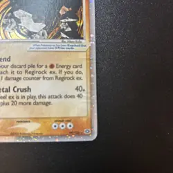 Regirock EX 99/106 - Ex Emerald 2005 Ultra Rare Holo Pokemon TCG - Image 5