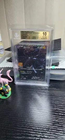 2021 Pokemon 25th Anniversary Japanese Zekrom #21 BGS 10 Pristine - Image 1