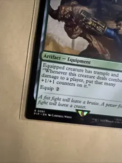 MTG Power Fist PIP 0081 R NM Regular - Image 3