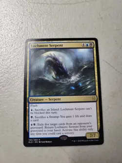 1x Lochmere Serpent [Throne of Eldraine] Magic MTG LP Free Shipping - Image 1
