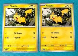 Pikachu 055/217 - Common - Pokemon TCG: Ascended Heroes NM Set of 2 - Image 1