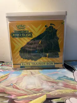 Pokemon Sword and Shield Rebel Clash Elite Trainer Box - Image 1