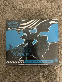 Pokemon TCG: Black Bolt Elite Trainer Box ETB Brand New & Factory Sealed - Image 1