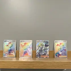 Pokemon TCG Trainer-Supporter Full Art Holo Card Lot Aroma Lady Zinnia Dancer - Image 1