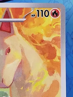 Pokemon TCG Rapidash 189/182 2025 Destined Rivals Illustration Rare Card - NM - Image 3