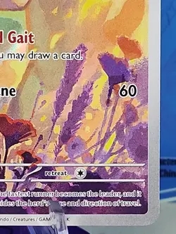 Pokemon TCG Rapidash 189/182 2025 Destined Rivals Illustration Rare Card - NM - Image 4