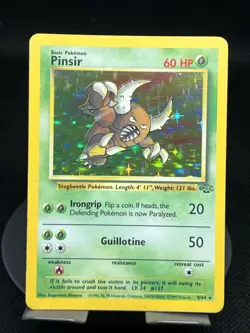 Pokemon TCG Pinsir 9/64 Jungle Holo Rare MP - Image 1