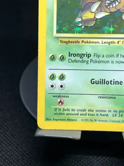 Pokemon TCG Pinsir 9/64 Jungle Holo Rare MP - Image 5