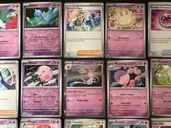 Pokemon TCG | CUTE Pink Aesthetic | NM | Mixed Sets ✨– 18 Cards - Image 3