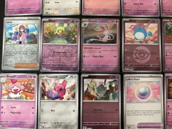 Pokemon TCG | CUTE Pink Aesthetic | NM | Mixed Sets ✨– 18 Cards - Image 2