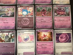 Pokemon TCG | CUTE Pink Aesthetic | NM | Mixed Sets ✨– 18 Cards - Image 3