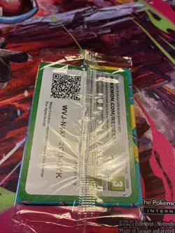 N's Zekrom 031 Ascended Heroes ETB Promo Pokemon Center Stamp - SEALED IN HAND - Image 2
