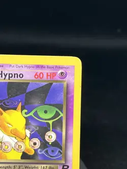 Pokemon TCG Dark Hypno 26/82 Team Rocket 1st Edition Regular MP+ - Image 3