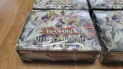 Yugioh Tcg Alliance Insight 1st Edition Booster Boxes Lot Of 4 Brand New Sealed - Image 3