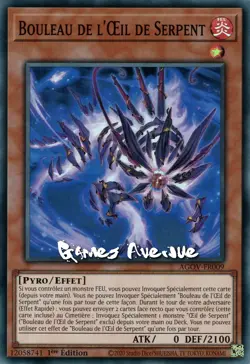 Yu-Gi-Oh ! Bouleau de l'Oeil de Serpent AGOV-FR009 VF/SUPER - Image 1