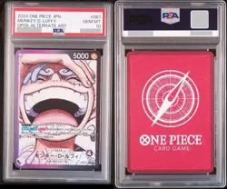 PSA 10 Luffy OP09-061 L-P Parallel Emperors in the New World One Piece Japanese - Image 3