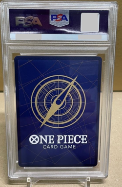 PSA 10 One Piece Nami OP09-050 R Parallel Let's Start Campaign Promo Japanese - Image 2