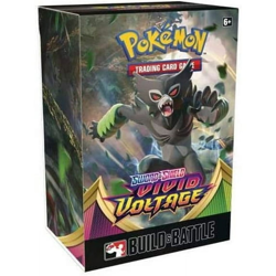 1x Sealed VIVID VOLTAGE Build & Battle Box (4 Booster Packs) Pokemon Cards - Image 1