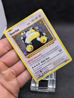 Pokemon TCG Snorlax XY179 Holo Black Star Promo Card LP-NM - Image 2