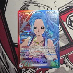#4 Nefeltari Vivi EB03-001 Alternative Art Leader One Piece card Eb03 English - Image 1
