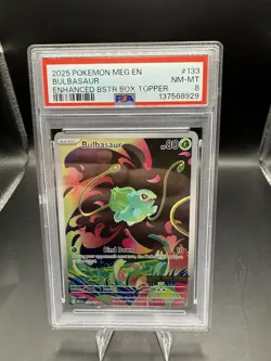 Bulbasaur - (Mega Evolution Stamped) 133/132 Miscellaneous Cards & Products Holo - Image 1