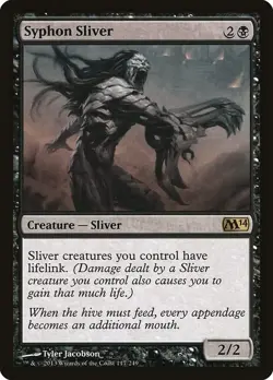 Syphon Sliver [Magic 2014] Foil Near Mint - Image 1