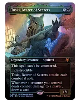 NM FOIL - Toski, Bearer of Secrets Special Guests- Blumburrow - Free Ship - Image 1