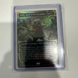 Bello, Bard of the Brambles 0101 Raised Foil NM Pack Fresh BLB Borderless - Image 1