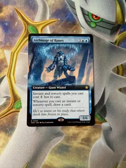 MTG Foundations: Archmage of Runes(Extended Art) - Image 1