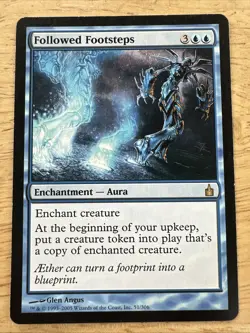 Followed Footsteps - Ravnica: City of Guilds: #51, Magic: The Gathering Lp - Image 1