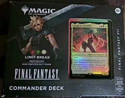 Magic the Gathering Final Fantasy Commander Deck FF7 (Limit Break) - Image 1