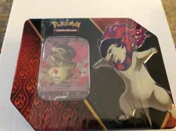 2022 Pokemon Divergent Powers Tin/Hisuian Typholosion V Sword & Shield Factory - Image 1