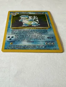 1999 Pokemon Base Set Blastoise Holo 2/102 — LP — Vintage WOTC - Image 3