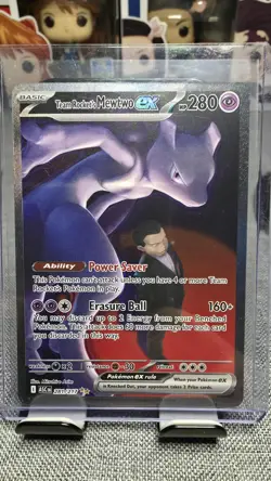 Pokemon Ascended Heroes - Team Rockets Mewtwo EX SIR 281/217 - MINT CONDITION - Image 1