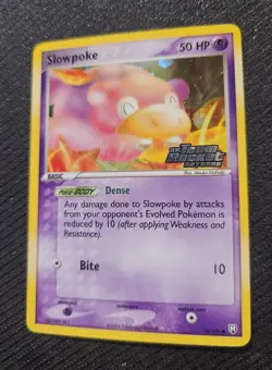 Pokemon Slowpoke 76/109 Ex Team Rocket Returns Holo Stamped. Near Mint. - Image 1
