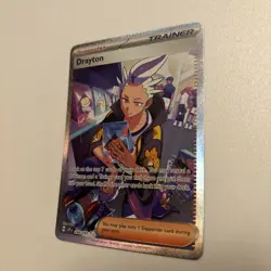 Drayton - 244/191 Special Illustration Rare Holo Pokemon SV08: Surging Sparks - Image 2