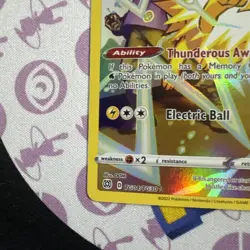 Jolteon TG04/TG30 Swsh09: Brilliant Stars Trainer Gallery Holo Pokemon TCG NM - Image 5