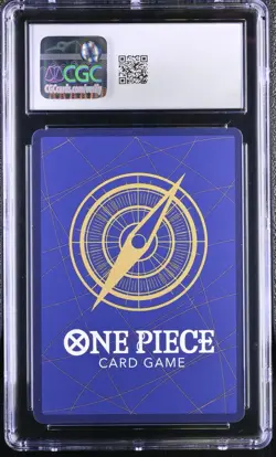 CGC Monkey D. Luffy OP09-119 Secret Rare SEC Emperors New World CGC 10 English - Image 2