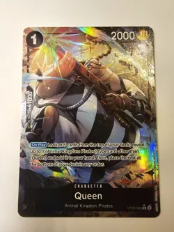 One Piece Card Game Queen (Alt Art) OP08-080 R Two Legends eng Edition - Image 1