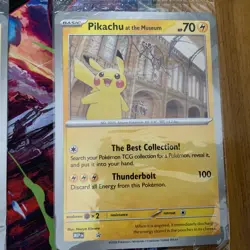 X4 Pikachu At The Museum (SEALED) X Natural History Museum Pokemon Promo Card - Image 5