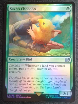 MTG Final Fantasy - Sazh's Chocobo - Foil - Image 1