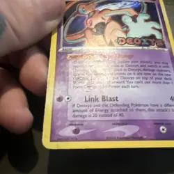 Deoxys 16/107 Destiny Deoxys Promo Pokemon Reverse Holo Stamped - Image 3