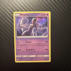 Mewtwo 12/18 Holo Rare Detective Pikachu Promo Set Pokemon TCG LP - Image 1