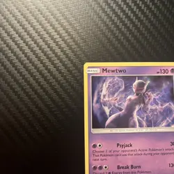 Mewtwo 12/18 Holo Rare Detective Pikachu Promo Set Pokemon TCG LP - Image 3