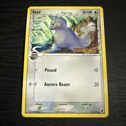 Seel (Delta Species) - 62/101 - Pokemon Dragon Frontiers Reverse Holo MP Stamped - Image 1