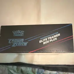 Pokemon TCG Crown Zenith Elite Trainer Box Plus English 2023 Lucario - Image 2