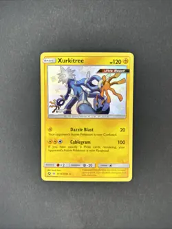 Xurkitree Shiny Holo Rare Hidden Fates: Shiny Vault SV14/SV94 Pokemon TCG - Image 1